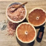 Grapefruit Salt Scrub